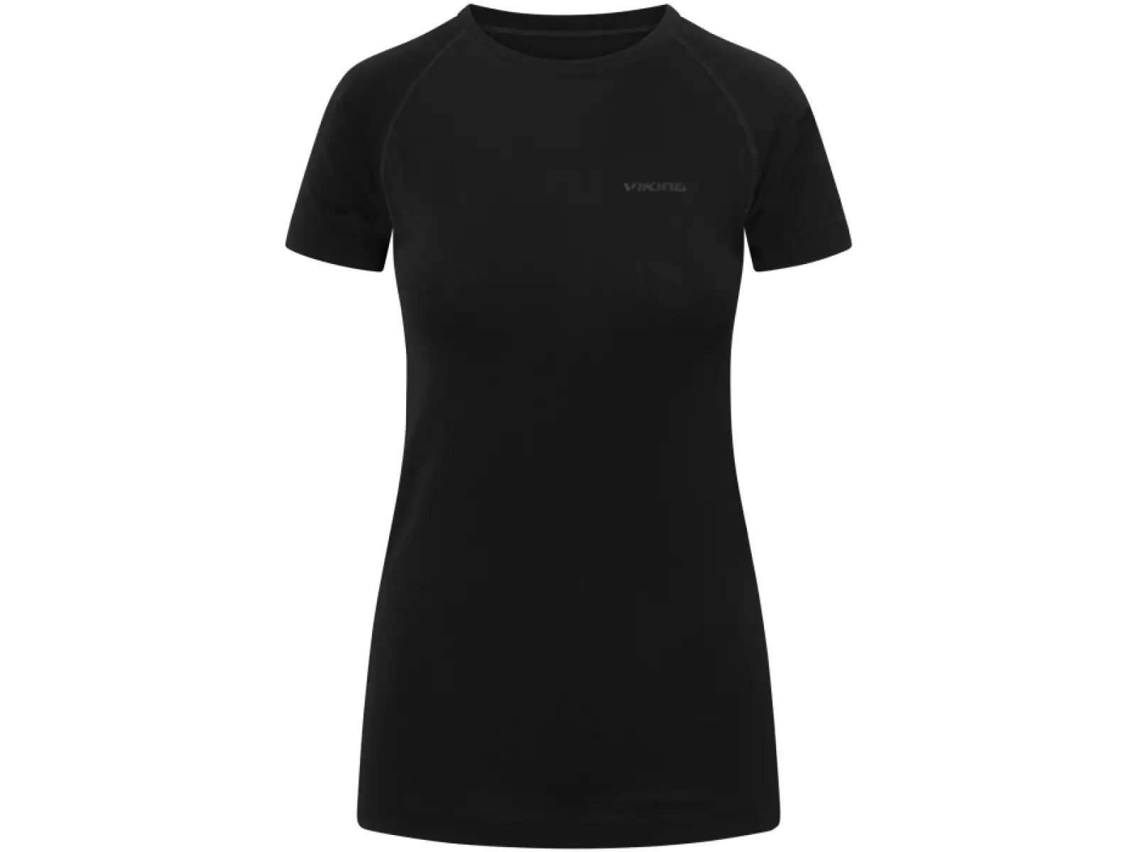 Viking Lockness Damen T-Shirt, Kurzarm, Schwarz.