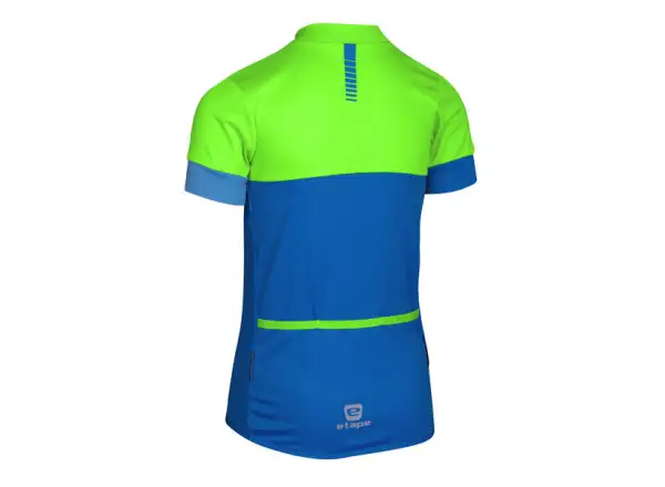 Etape Peddy 2.0 Kindertrikot kurzarm grün/blau