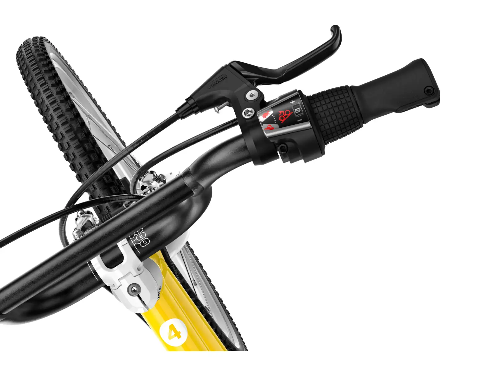 Woom GO 4 Vibrant Yellow 20 Kinderfahrrad