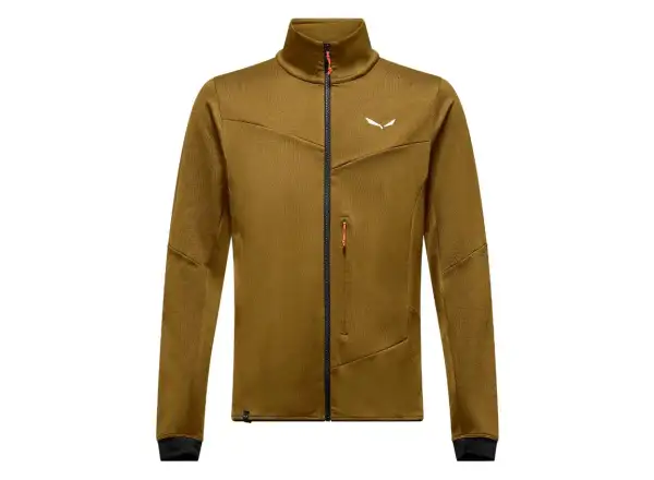Salewa Sella Crevasse Herren-Fleecejacke Golden Brown
