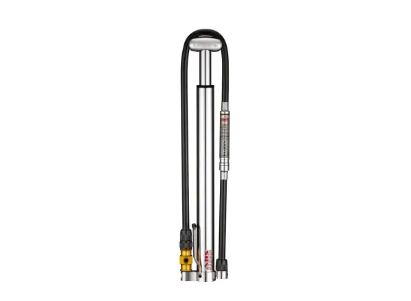 Lezyne Micro Floor Drive HPG Pumpe Silber