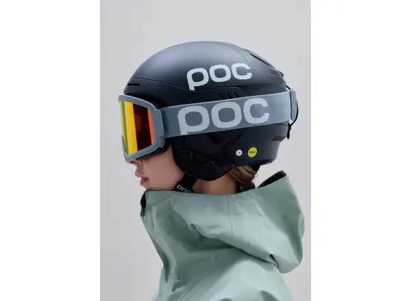 POC Ciasma Skibrille Uranium Black/Partly Sunny Orange
