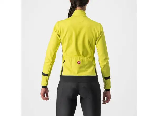 Castelli Dinamica 2 Damenjacke brilliant yellow/dark grey