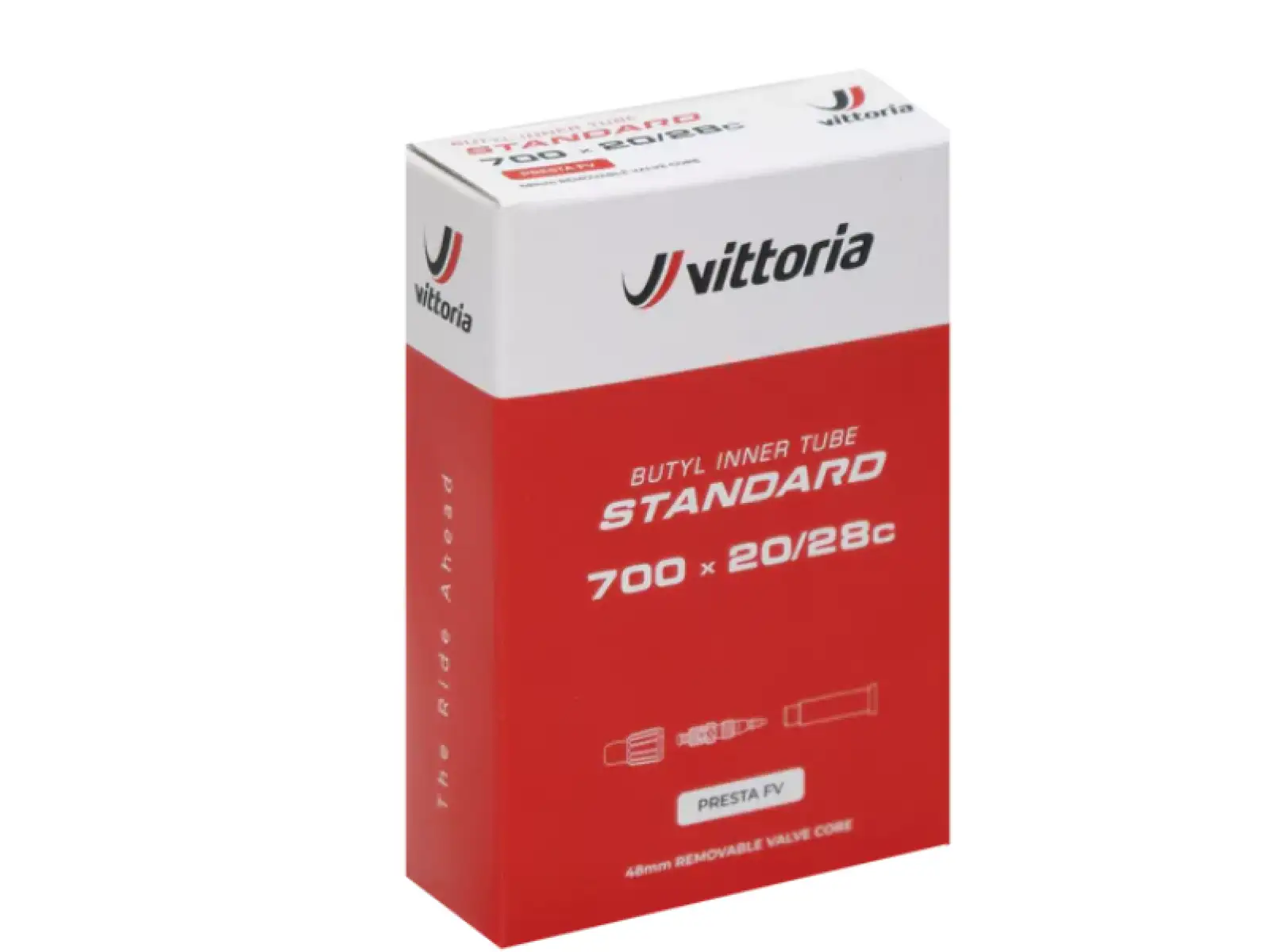 Vittoria Standard 700x20-28c Schlauch Presta-Ventil.