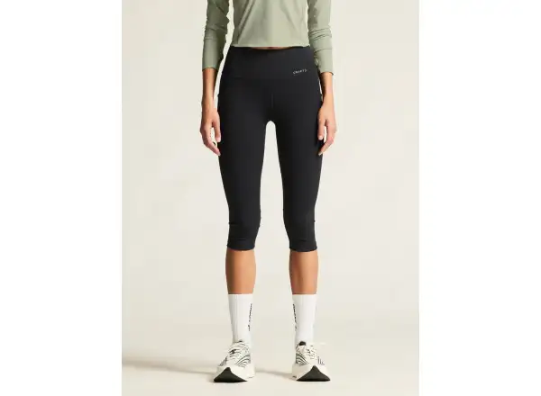 Craft Essence Capri Damen 3/4 Hose schwarz