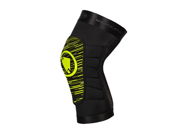 Endura SingleTrack Lite II Knieprotektoren Lime Grün