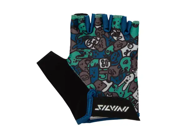 Silvini Locri Kinderhandschuhe Blue/Yellow