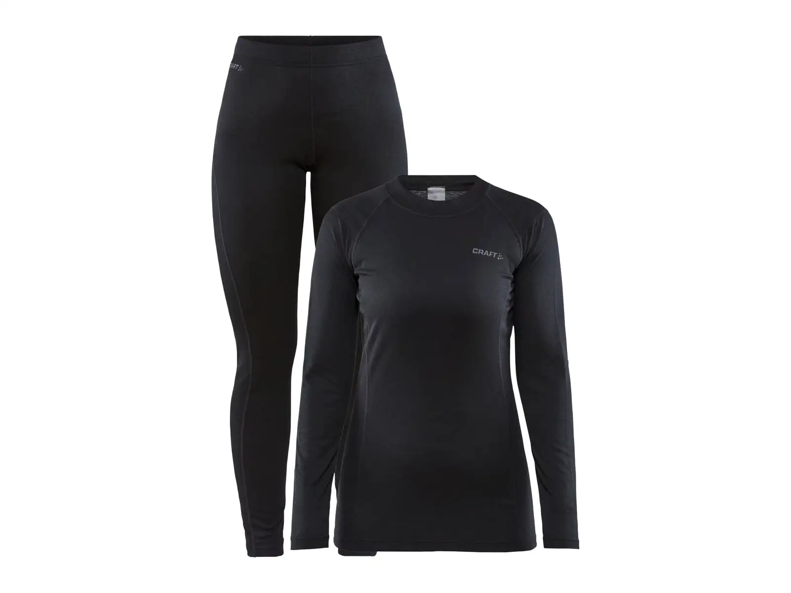 Craft Core Warm Baselayer Damen Set Langarmshirt+Hosen Black
