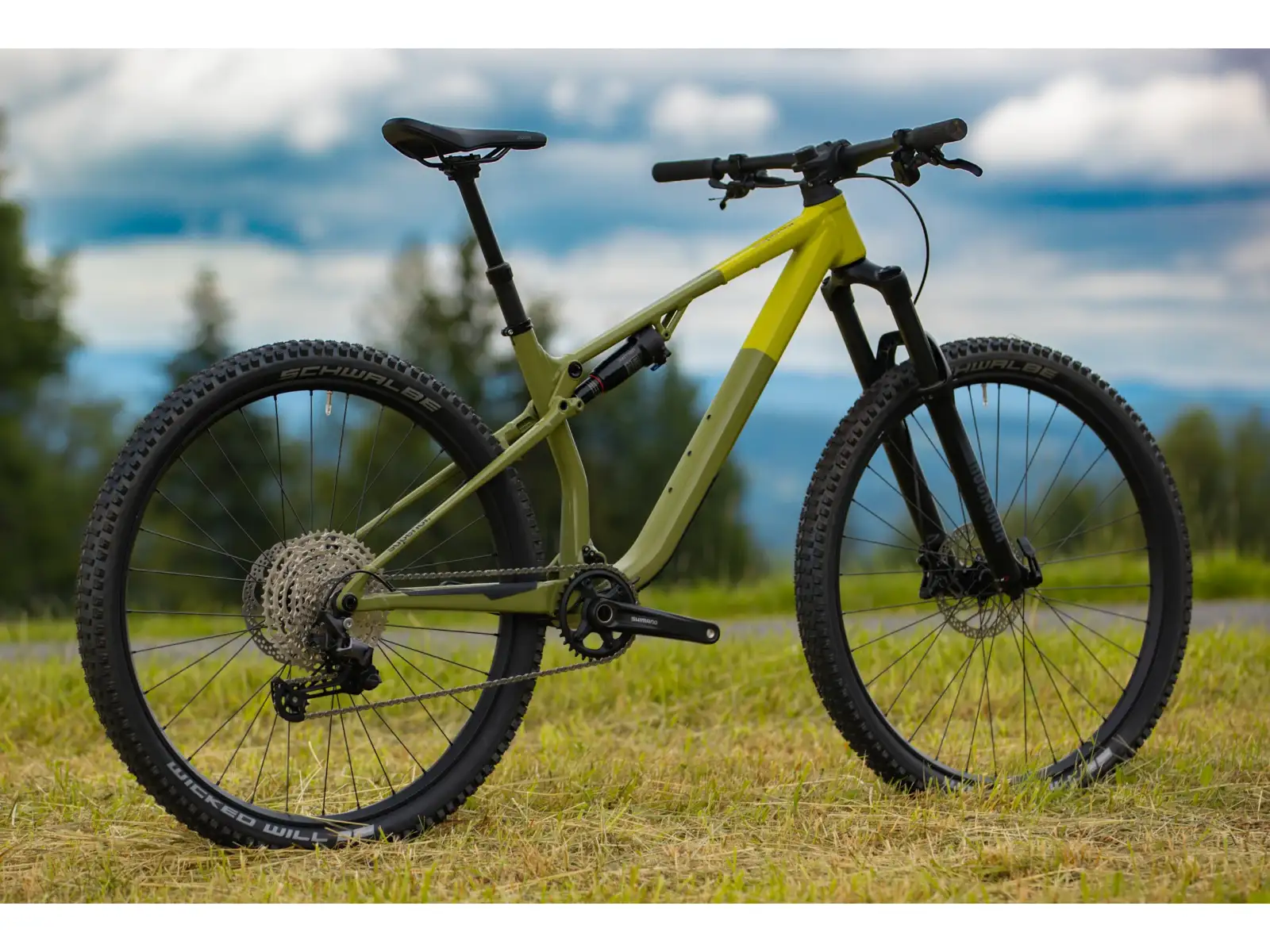 Superior XF 6.2 DC Mountainbike in Gloss Olive.