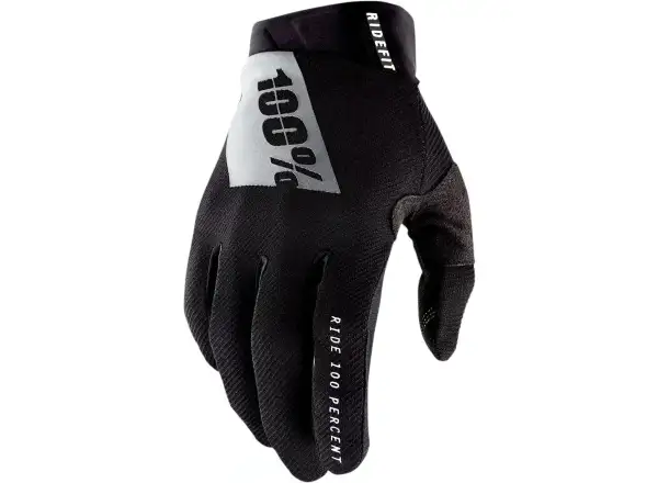 100% Ridefit Herrenhandschuhe Black/White