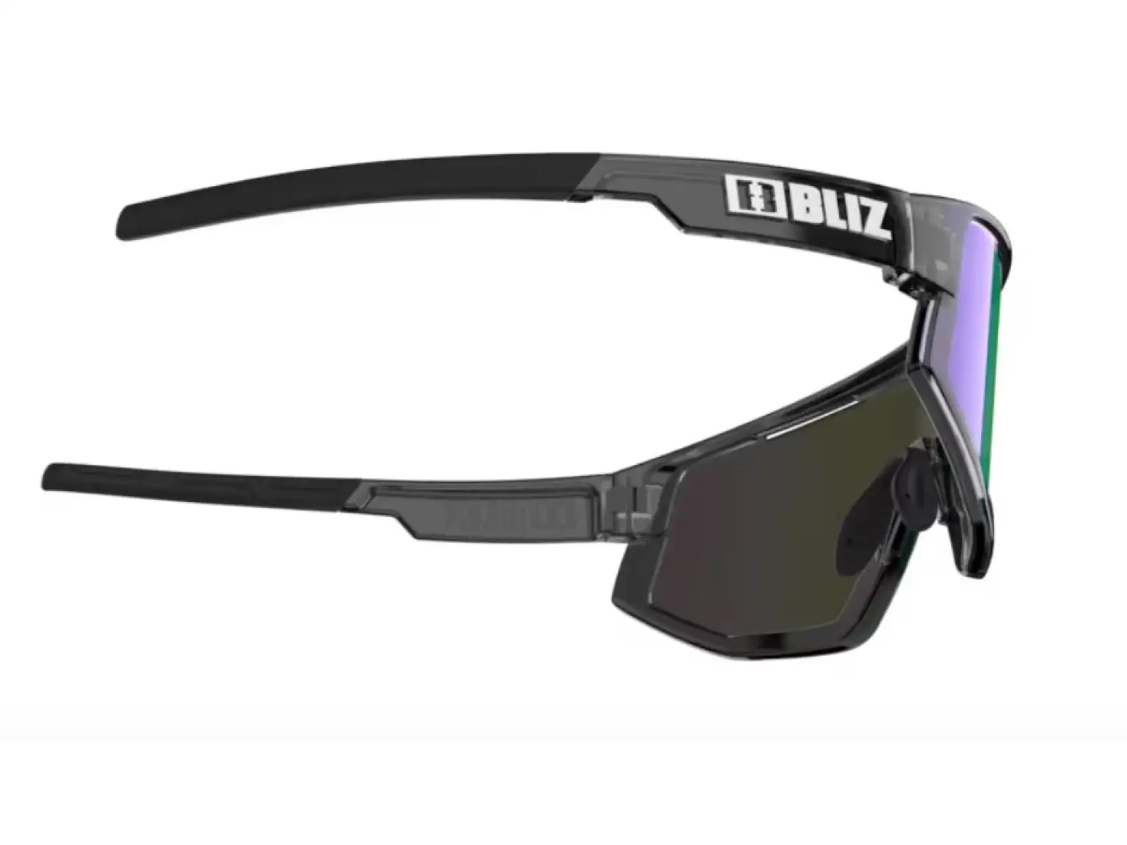 Bliz Fusion Brille  Black Crystal/Brown Green