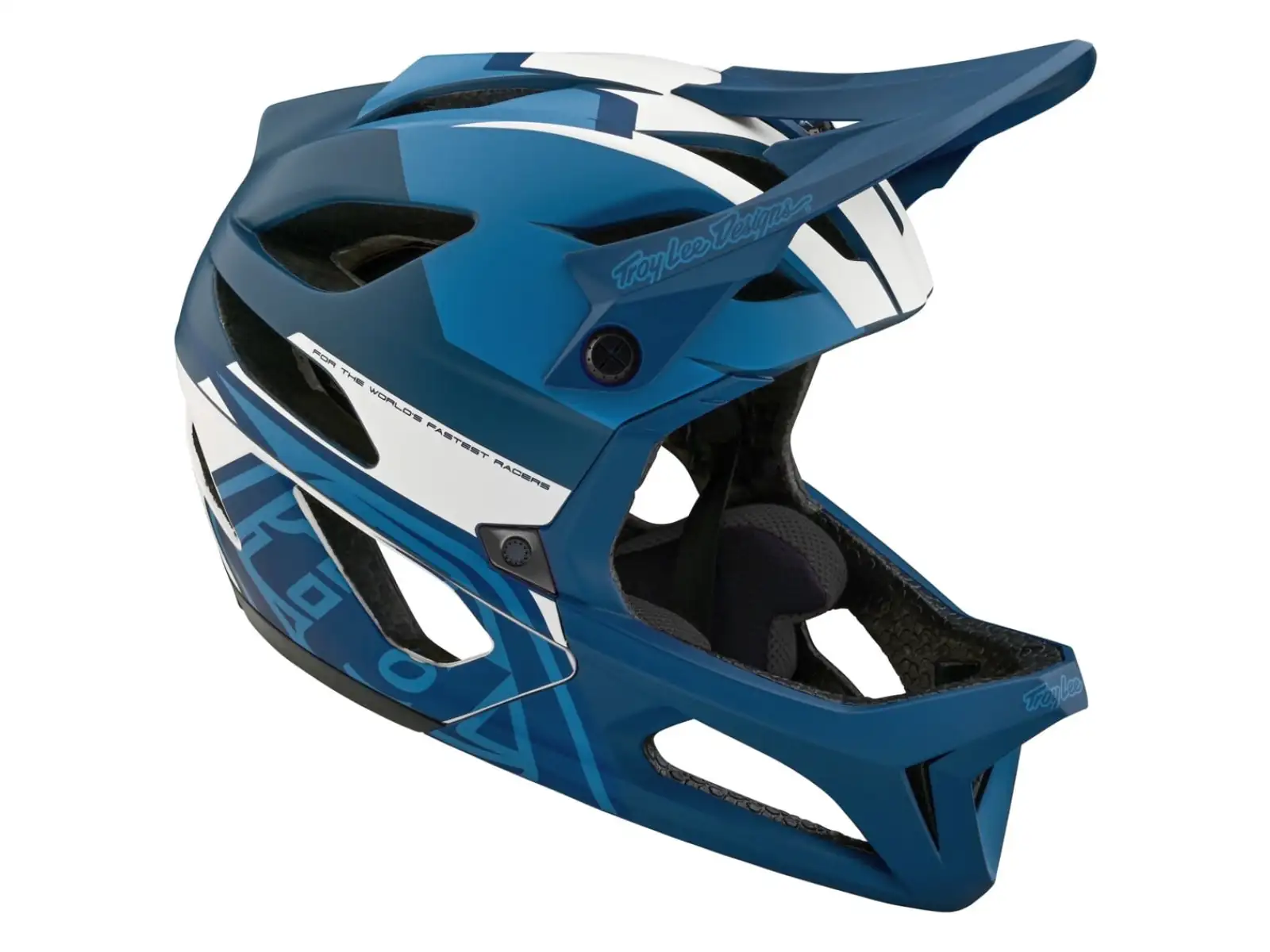 Troy Lee Designs Stage MIPS Helm Vector Blue
