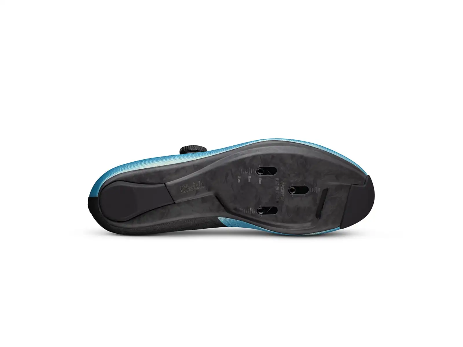 Fizik Tempo Decos Carbon Iridiscent Rennrad Herrenschuhe Black/Light Blue
