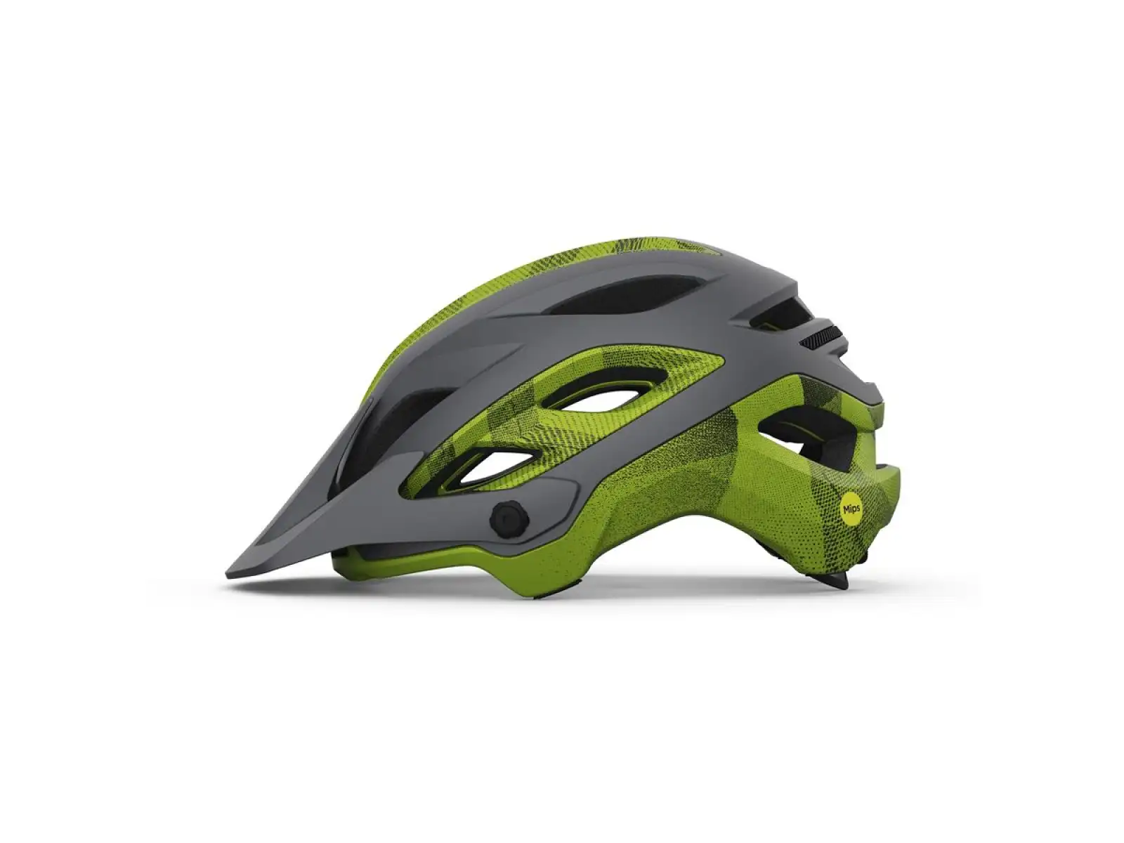 Giro Merit Spherical Helm Mat Metalic Black/Lime