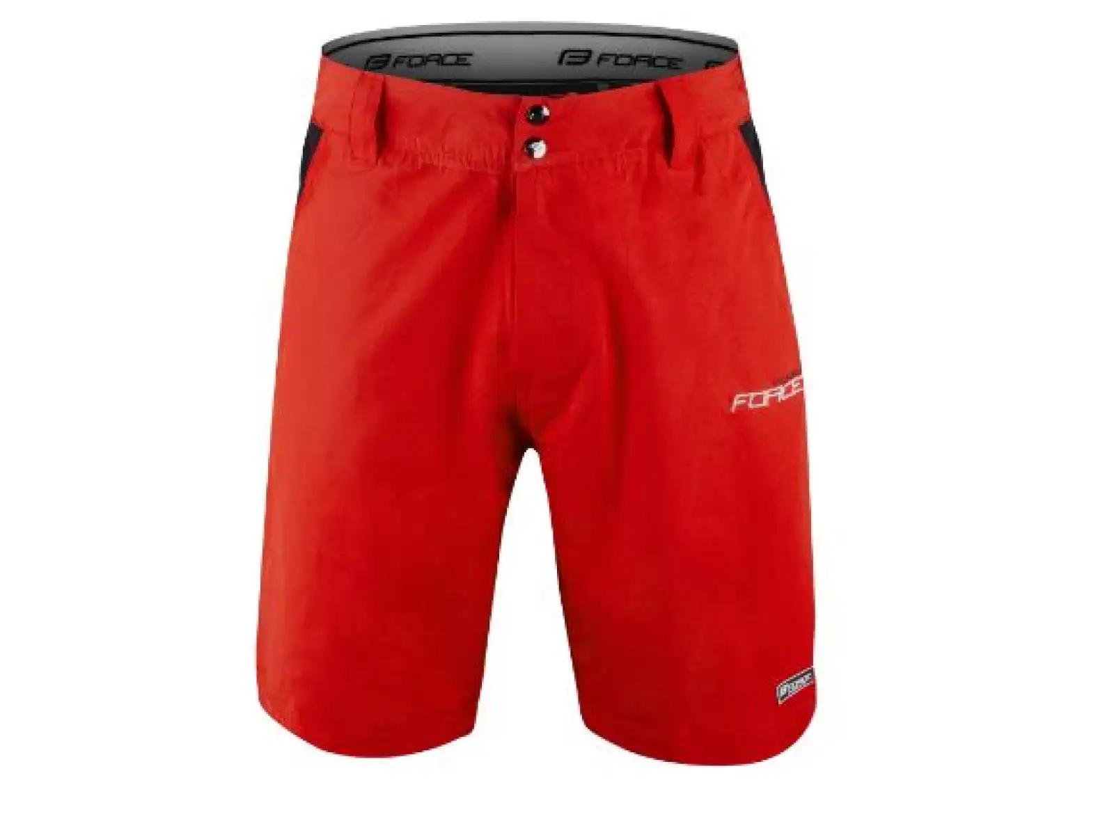 Force Blade Herren MTB Shorts mit Polsterung Rot