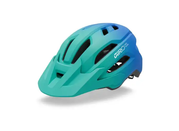 Giro Fixture II MIPS Youth Kinderhelm Mat Aqua Green/Blue Jewel Fade