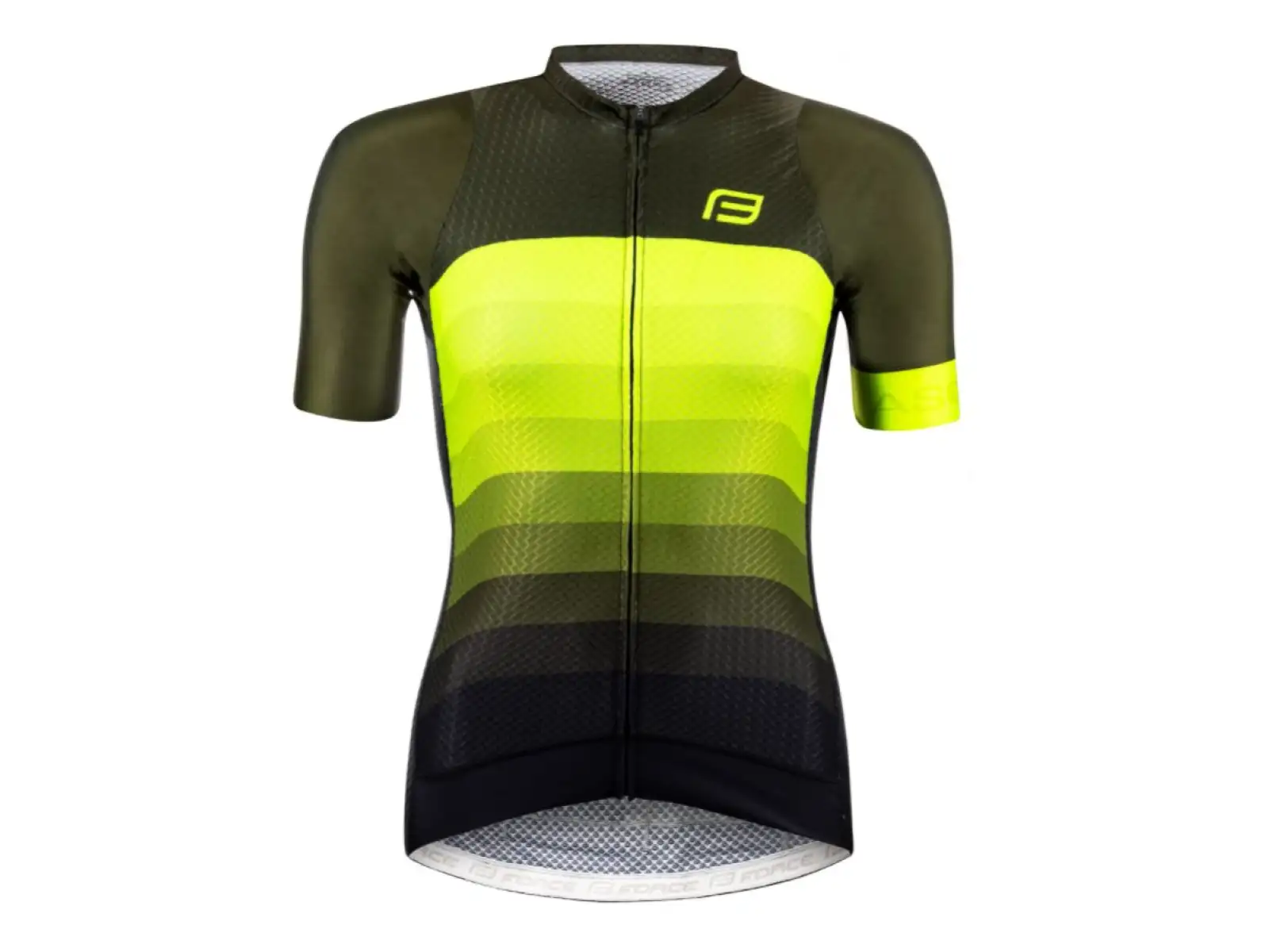 Force Ascent Lady Damen Kurzarmtrikot grün/fluo