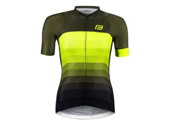 Force Ascent Lady Damen Kurzarmtrikot grün/fluo