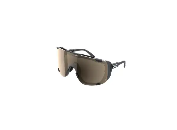 POC Devour Ultra + Sonnenbrille Uranium Black/Clarity Trail/Partly Sunny Silver