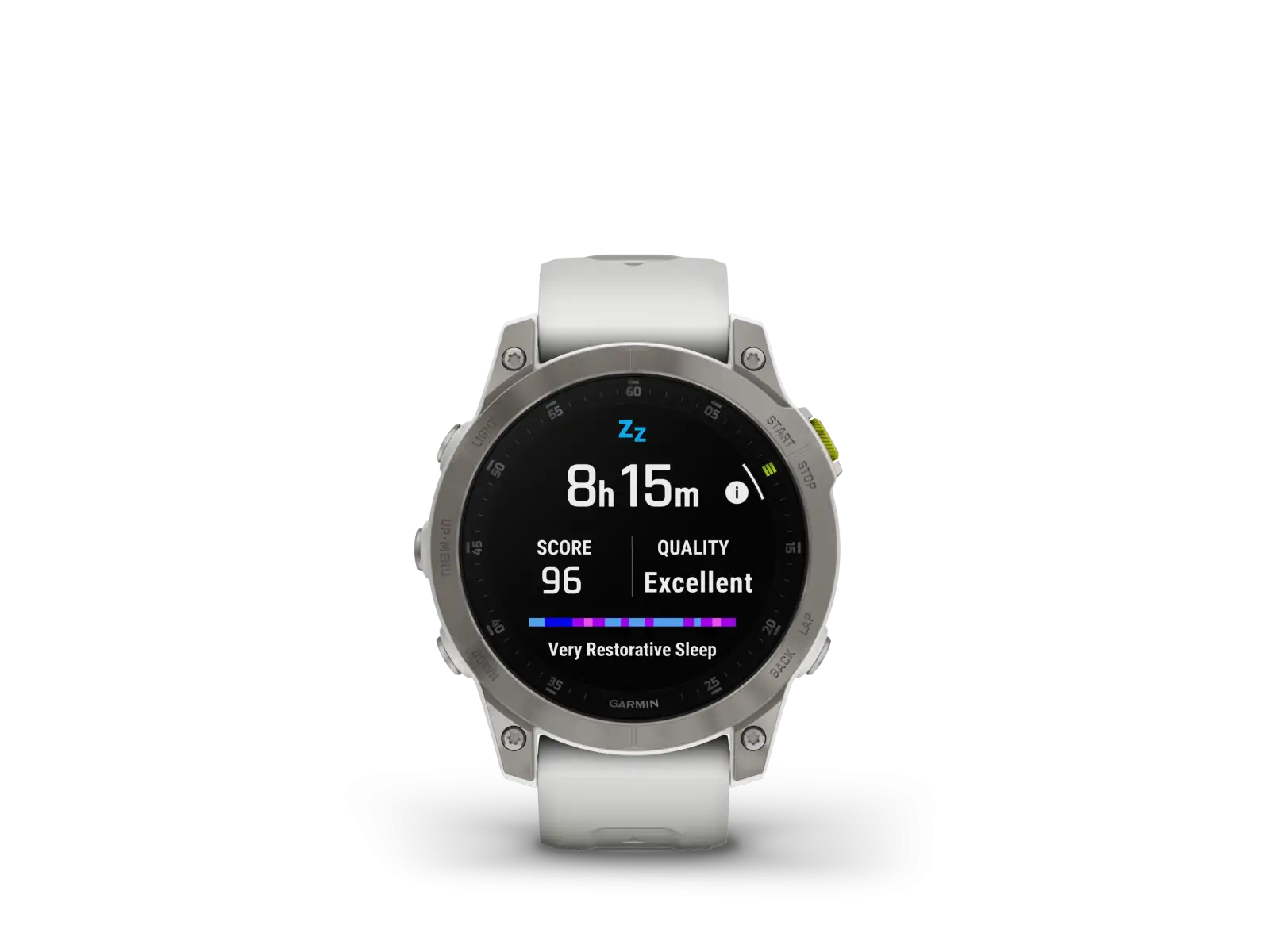 Garmin Epix Generation 2 Sapphire Edition Smartwatch Titanium/Weiß