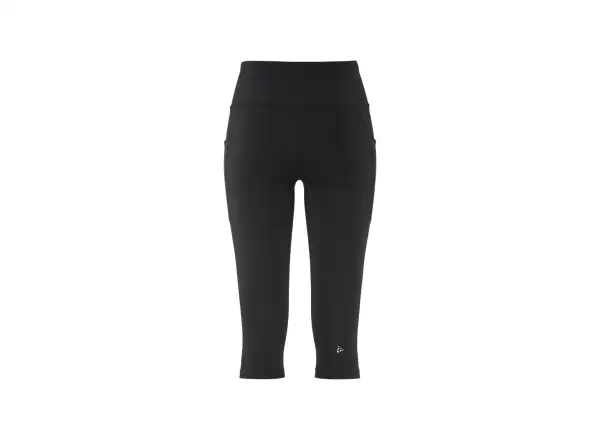 Craft Essence Capri Damen 3/4 Hose schwarz