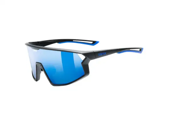 Uvex Skyryse Sonnenbrille Black Matt/Mirror Blue