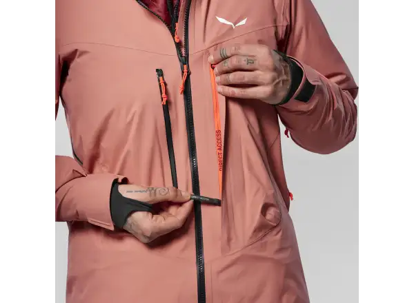 Salewa Sella 3L Powertex Damenjacke Desert Pink