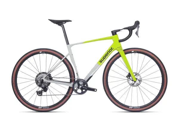 Superior XR 9.7 GR Gloss Gravelrad Grey/Racing Yellow
