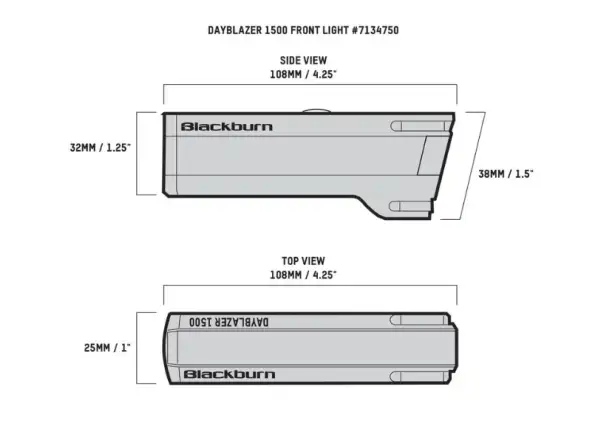 Blackburn Dayblazer 1500 Frontlicht USB-C