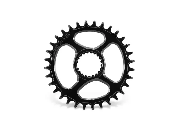 Garbaruk Round Kettenblatt Shimano XTR M9100 Schwarz 34z
