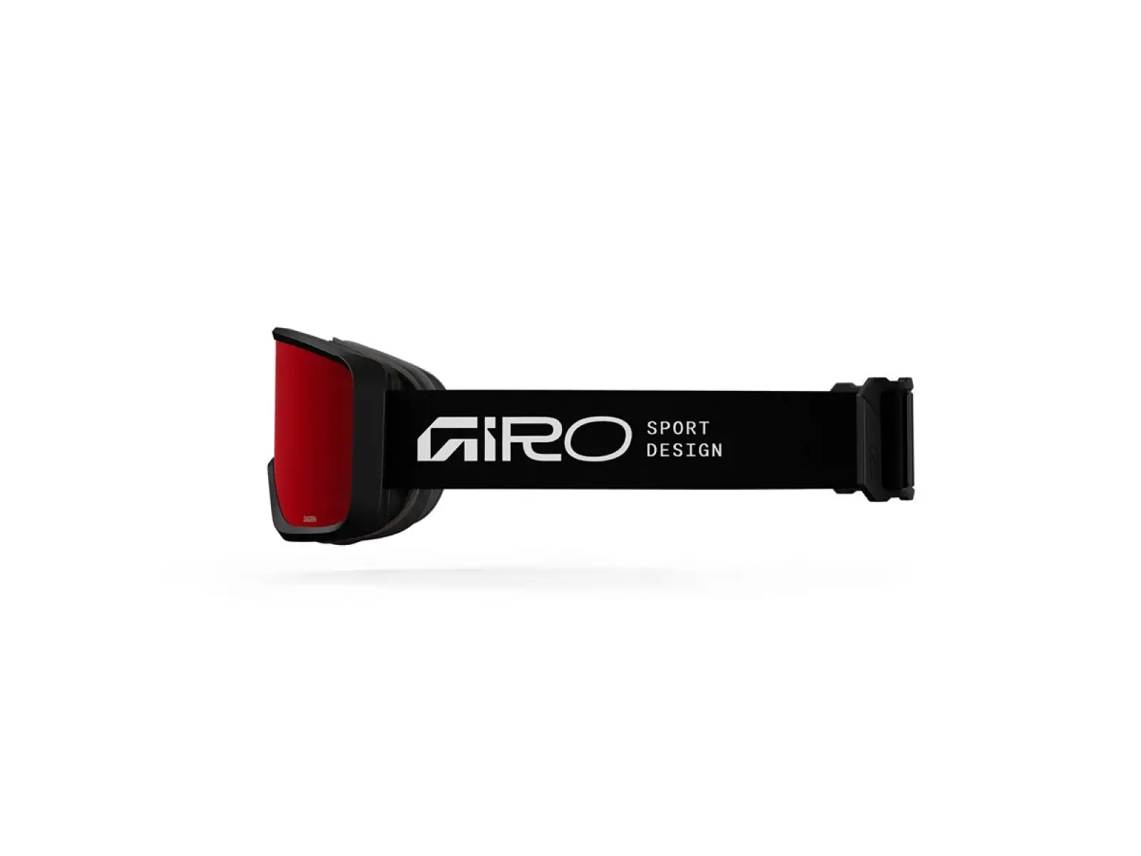 Giro Sagen Damen Skibrille schwarz Stacked-Amber Scarlet/Yellow (2 Gläser)