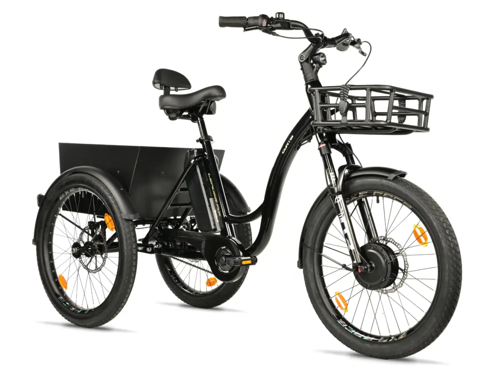 Leader Fox Curtis Elektro-Dreirad Schwarz