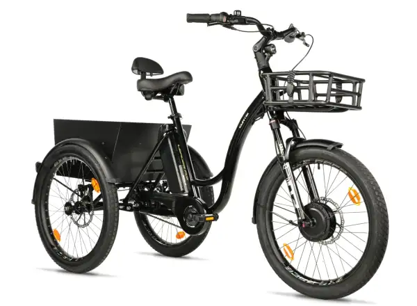 Leader Fox Curtis Elektro-Dreirad Schwarz