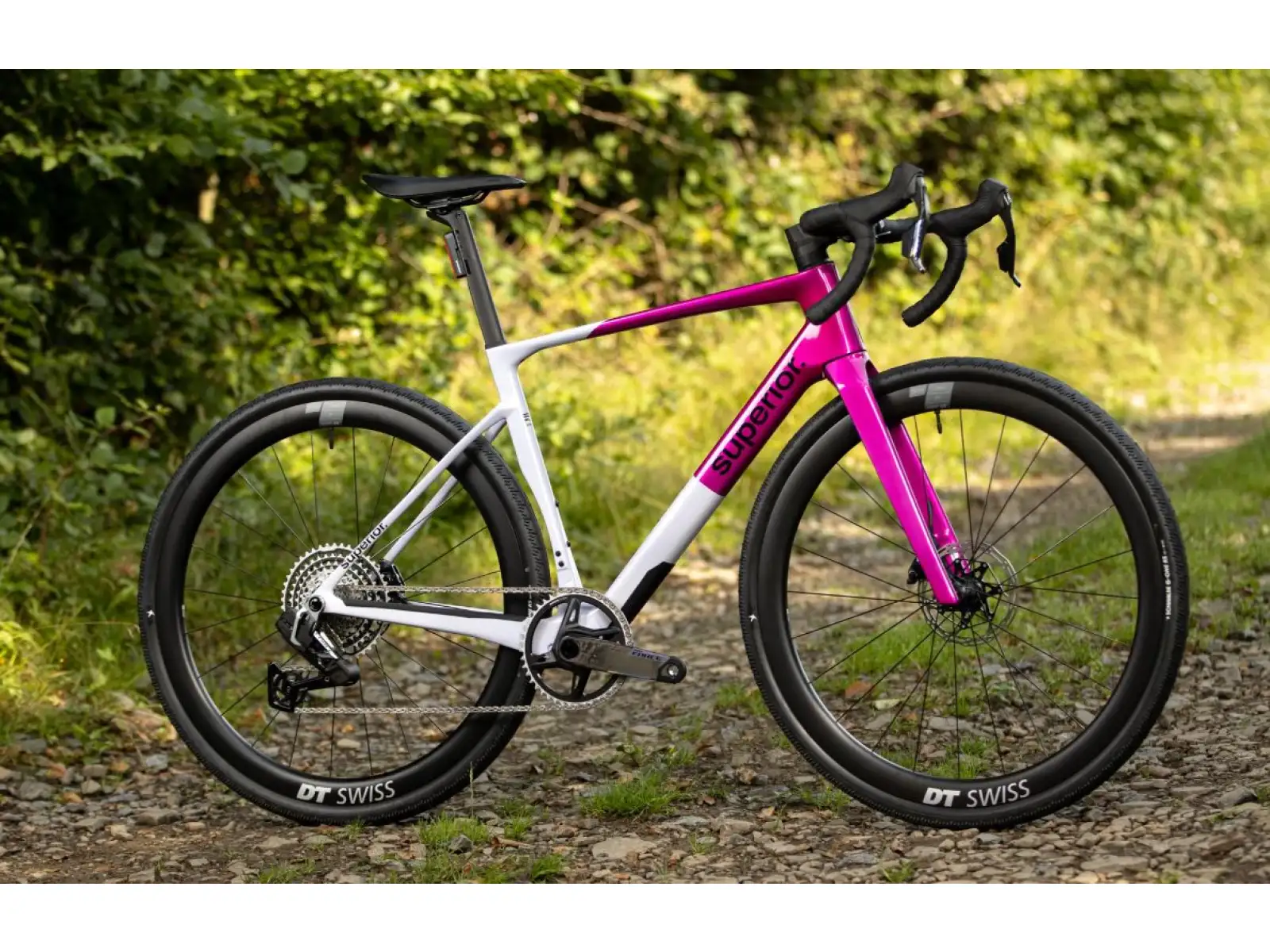 Superior XR 9.7 GR Gravelbike Gloss Electric Purple / Grey