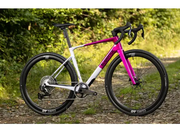 Superior XR 9.7 GR Gravelbike Gloss Electric Purple / Grey