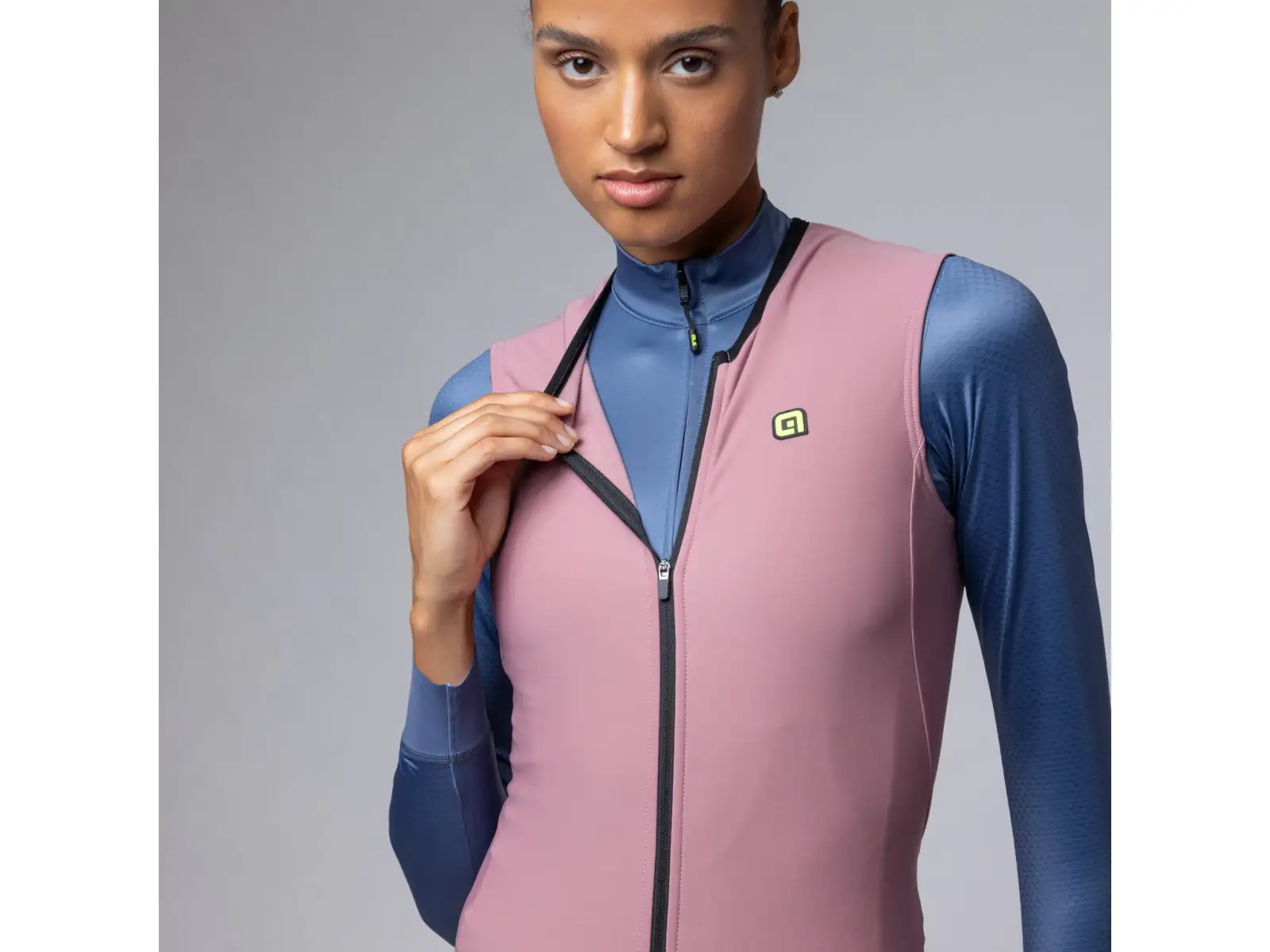 Alé PR-E Thermo 2.0 Damen-Fahrradweste Antique Pink