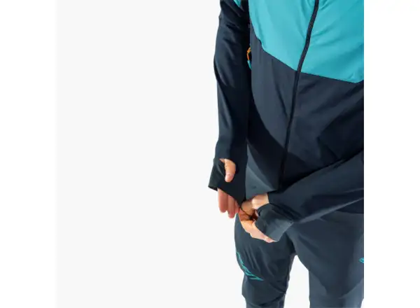 Dynafit Alpine Hybrid Skijacke für Männer in Storm Blue.