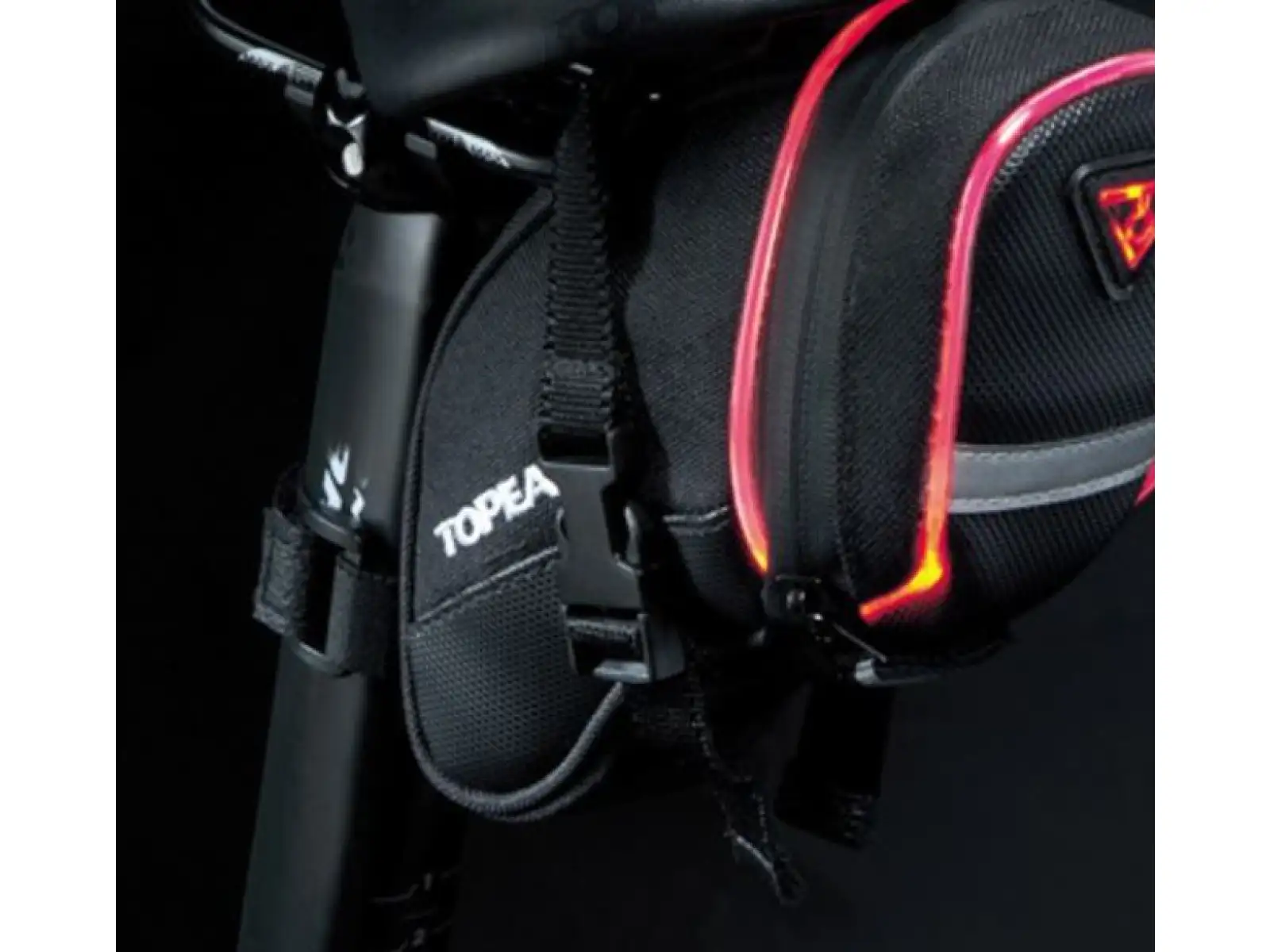 Topeak Aero Wedge iGlow Small Satteltasche mit Riemen