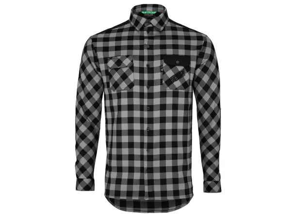 Silvini Farini Herrenhemd Grey/Black
