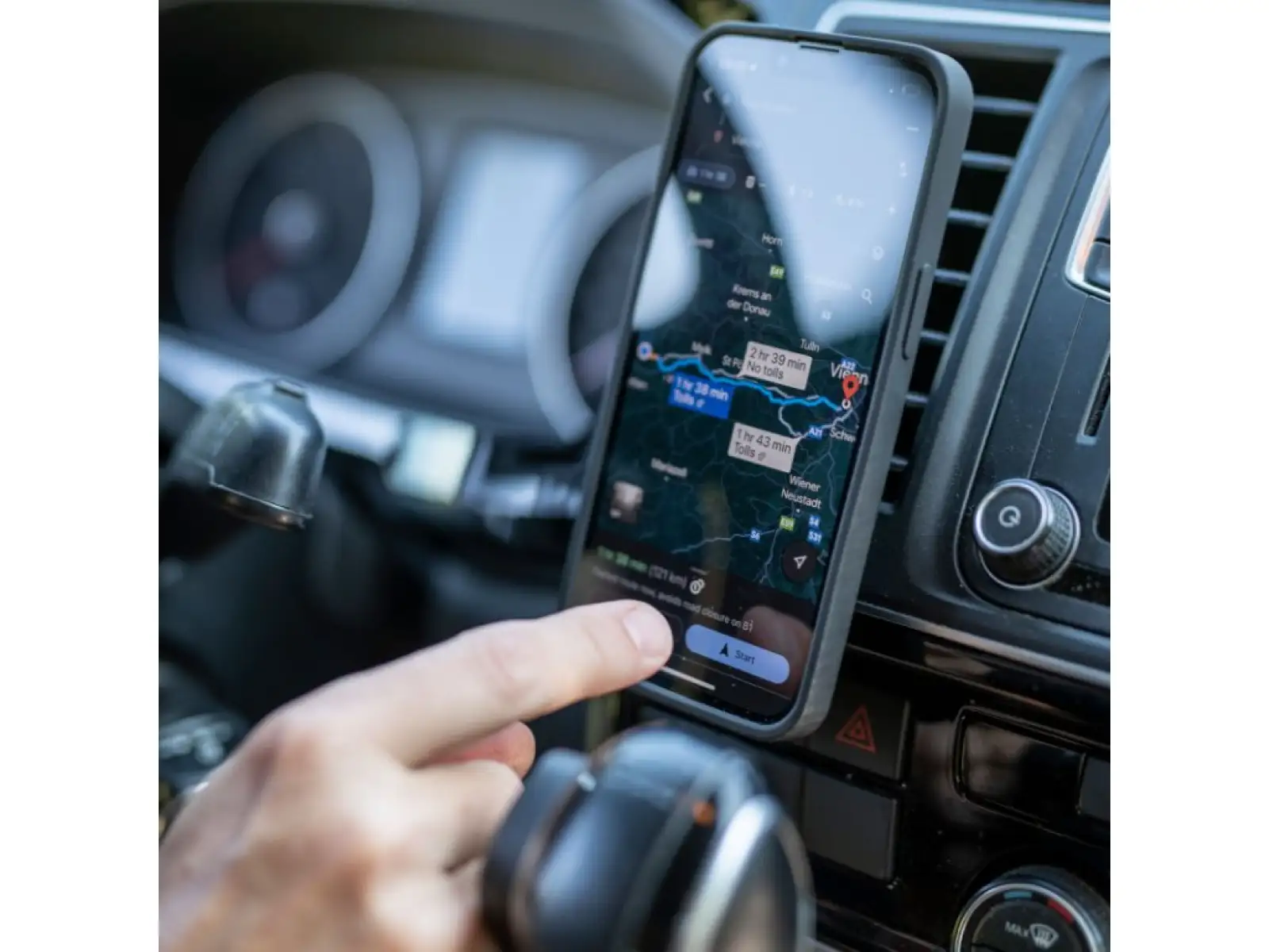 SP Connect Handyhülle SPC+ für iPhone 15 Pro Schwarz