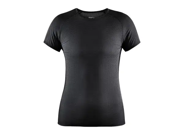 Craft Pro Dry Nanoweight Damen T-Shirt kurzarm Schwarz
