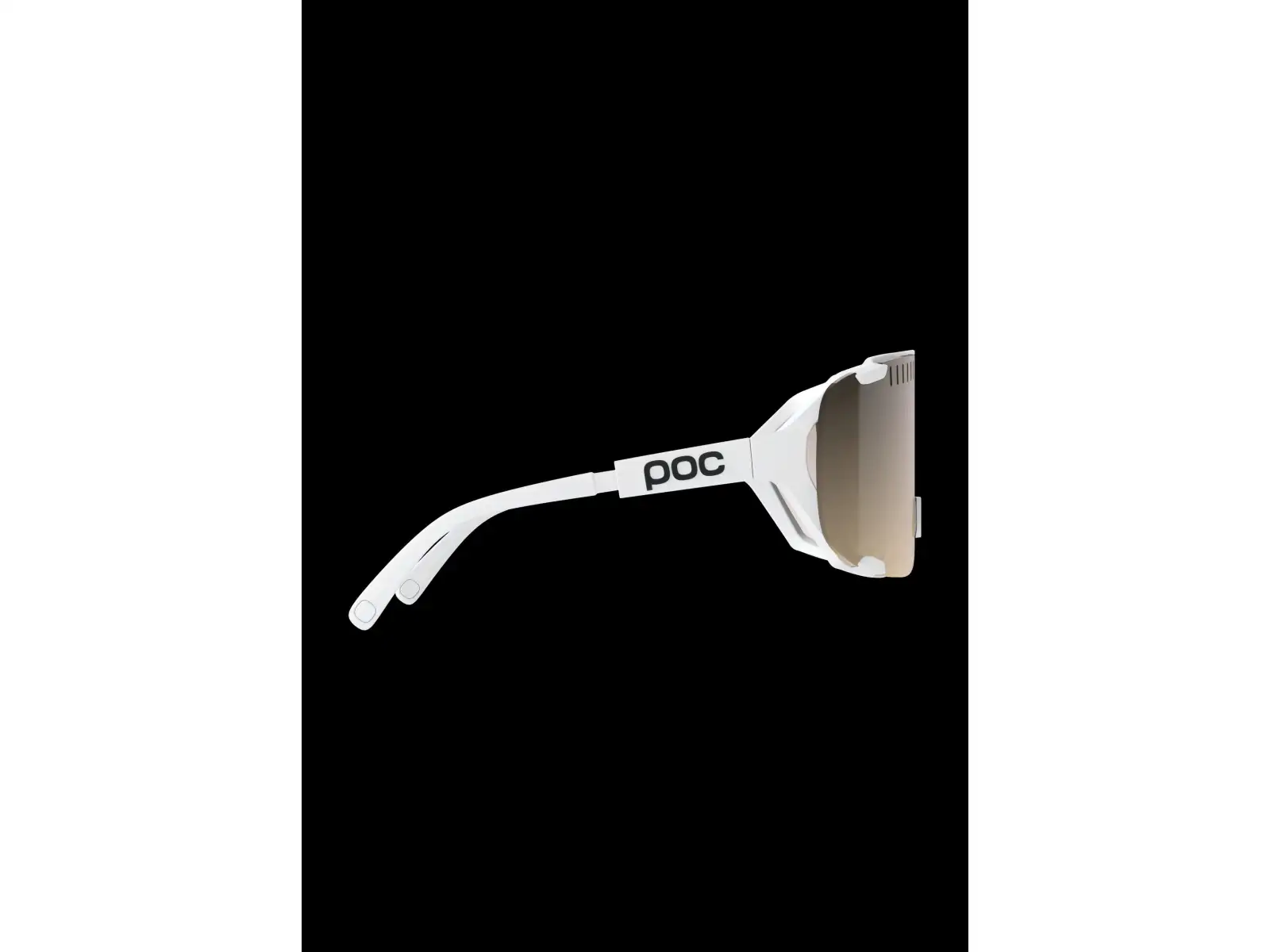 POC Devour Mid + Sonnenbrille Hydrogen White/Clarity Trail/Partly Sunny Silver