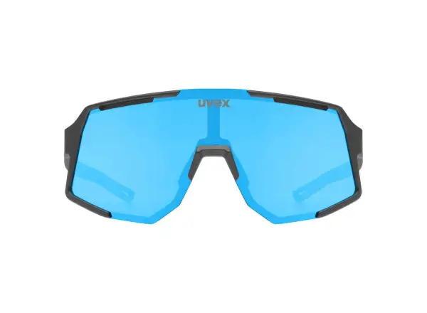 Uvex Sequenze Sonnenbrille Black Matt/Mirror Blue