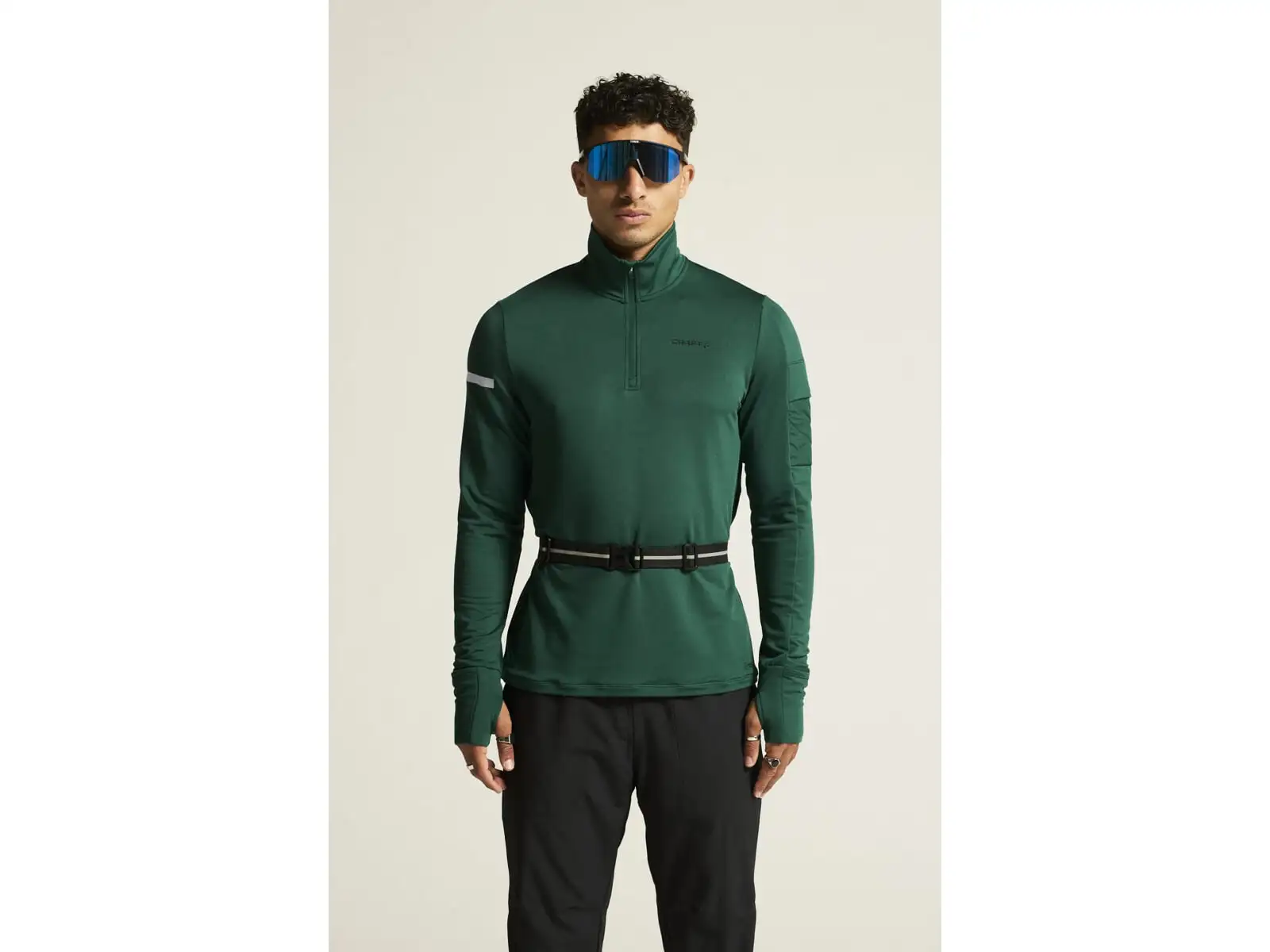 Craft ADV SubZ Herren Laufshirt Langarm grün