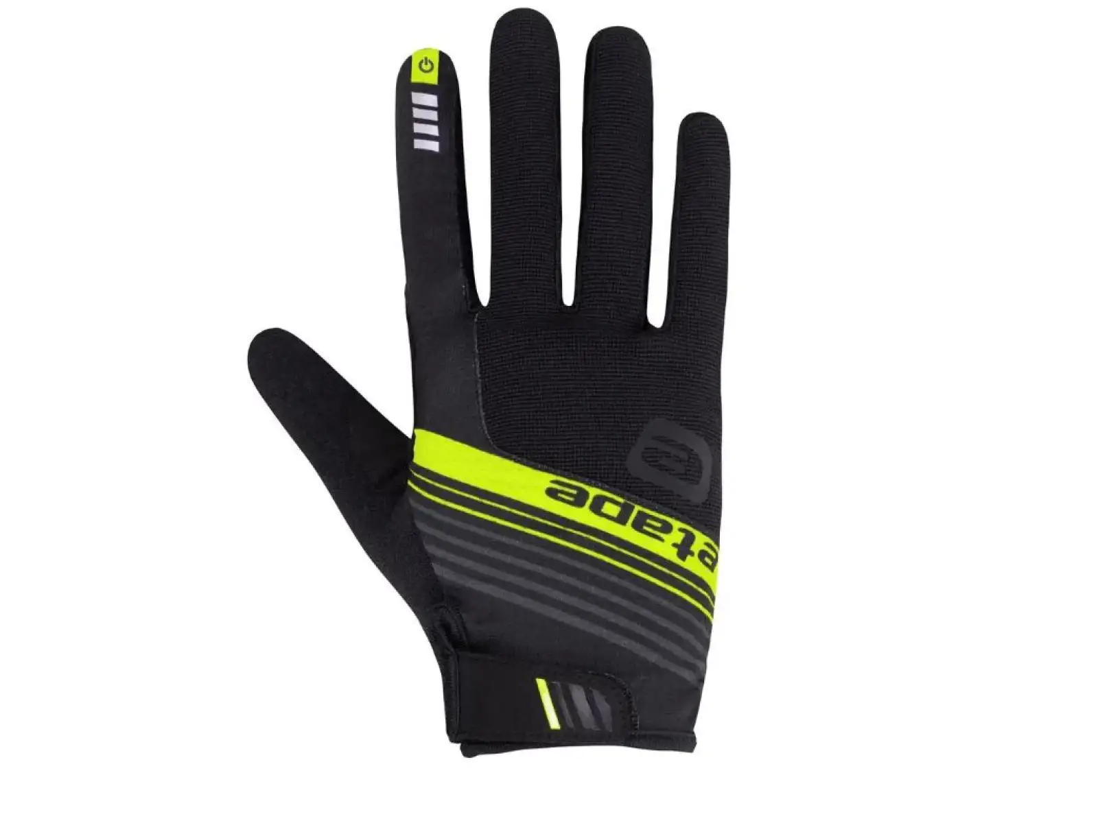 Etape Spring+ Handschuhe lang schwarz/gelb fluo