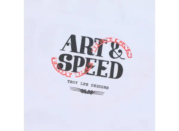 Troy Lee Designs Herren T-Shirt Pink Slips White
