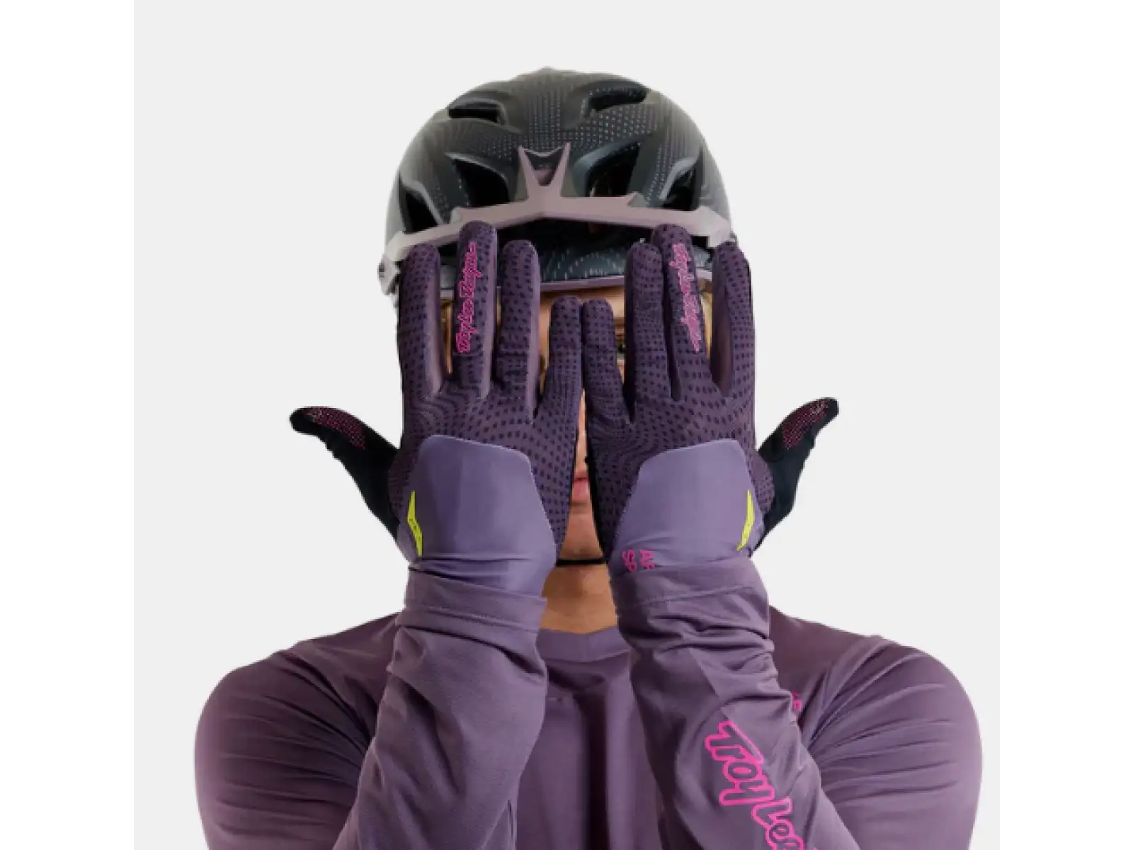 Troy Lee Designs Ace 2.0 Radioscape Handschuhe Deep Purple
