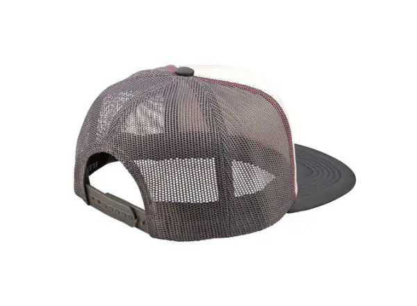 Troy Lee Designs Trucker Snapback Peace Out Kappe Vintage White/Carbon