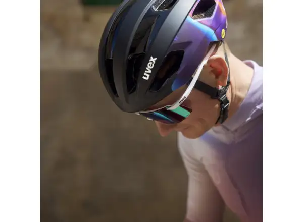 Uvex Rise Pro MIPS Helm Black/Galaxy