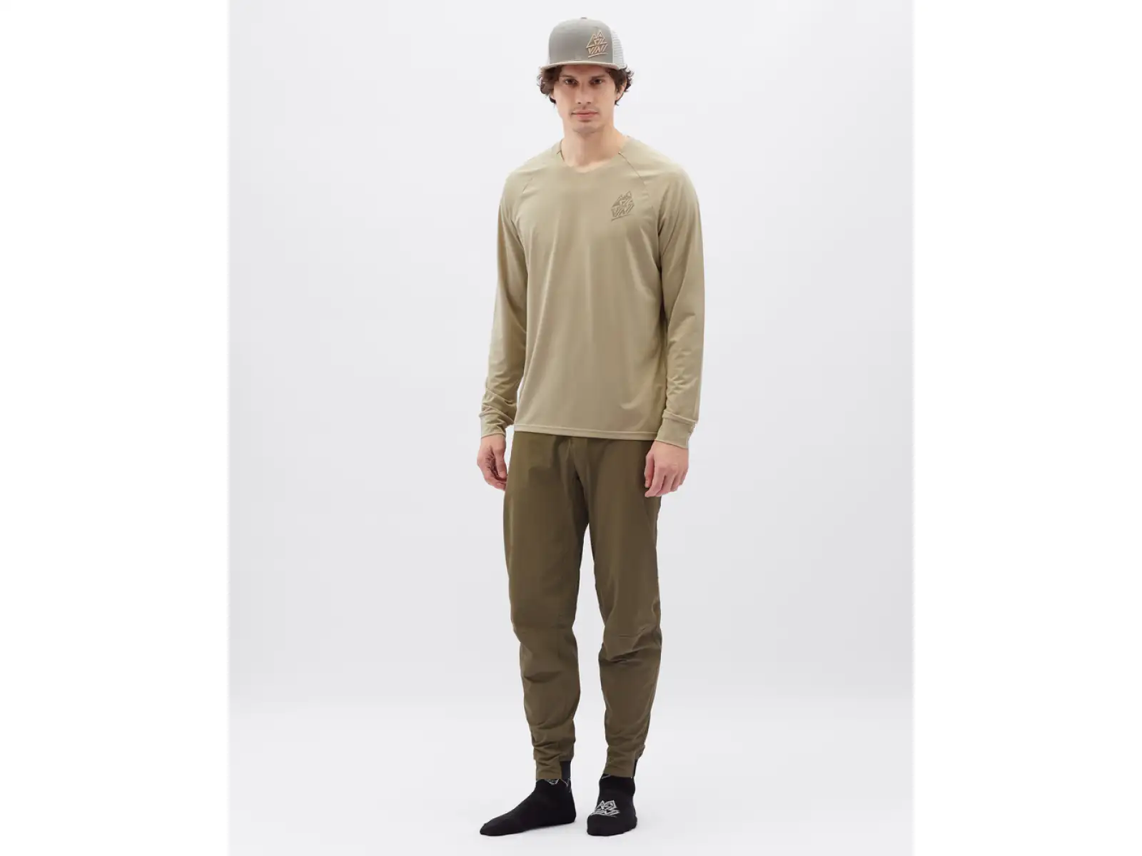 Silvini Cortino Herrentrikot langarm Creme
